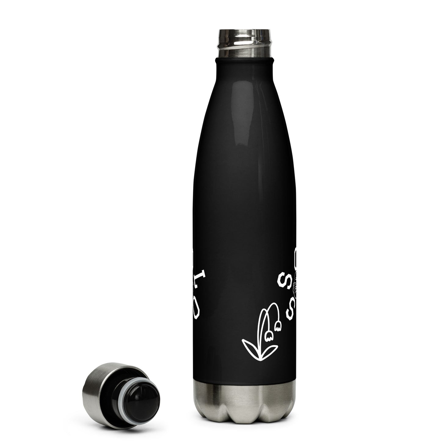 Trenches-SNOW ❄️🥀 SSOLO KING APE Stainless steel water bottle