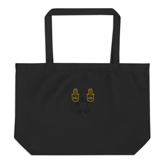 THE ONE'S WON Large organic tote bag.