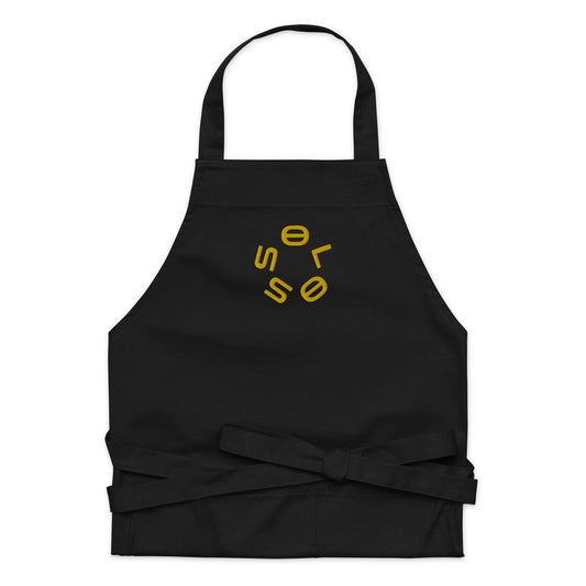 GOLD SSOLO Organic cotton apron.