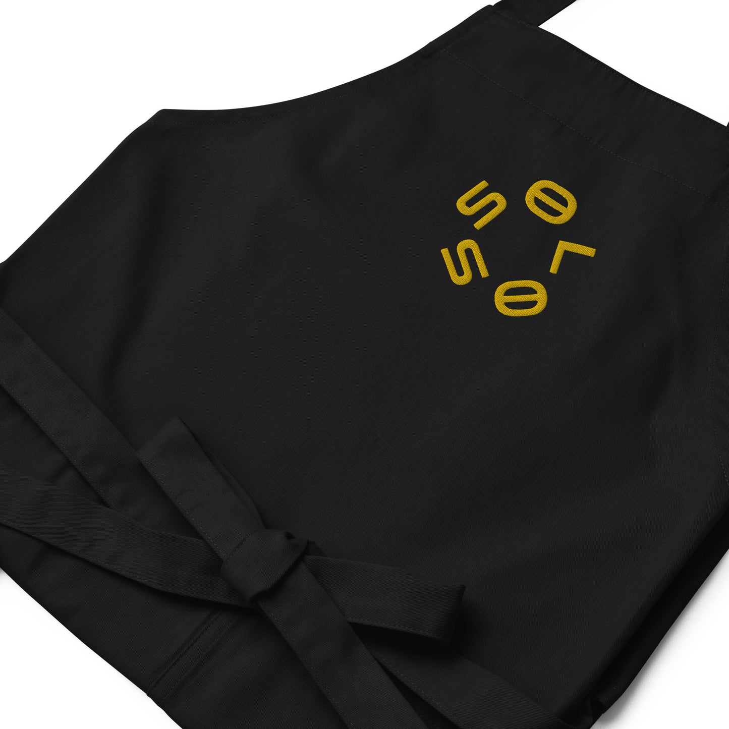 GOLD SSOLO Organic cotton apron.