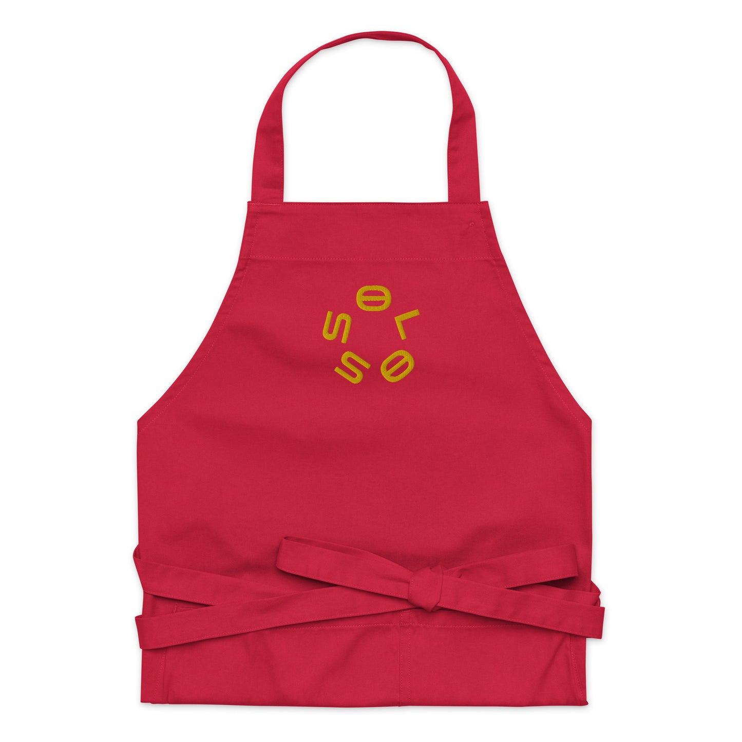 GOLD SSOLO Organic cotton apron.