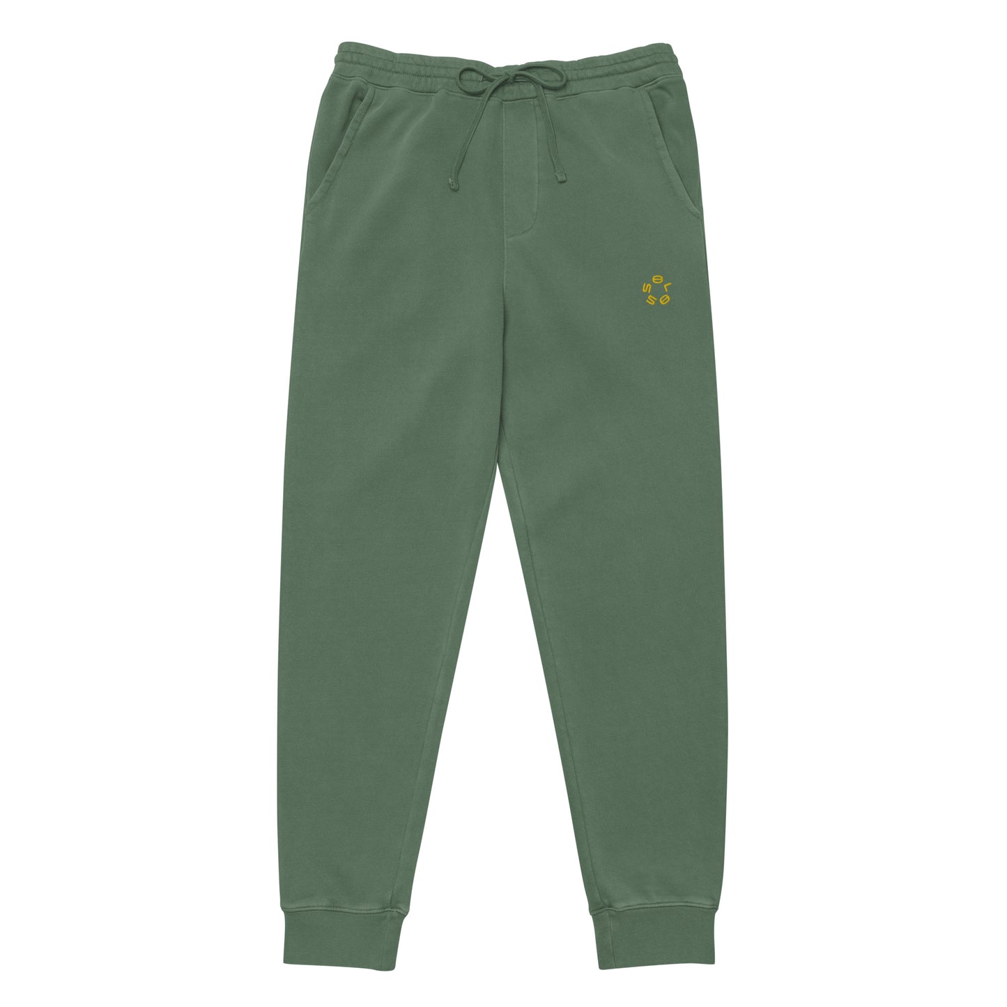 GOLD SSOLO small CIRCLE - pigment-dyed sweatpants.