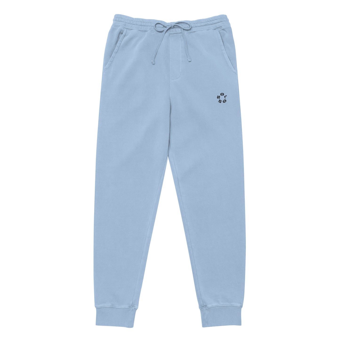 SSOLO small CIRCLE - pigment-dyed sweatpants.