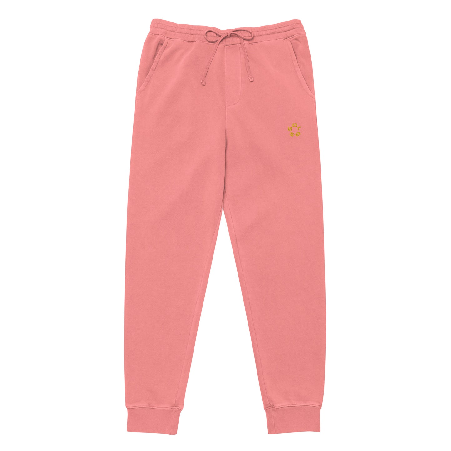 GOLD SSOLO small CIRCLE - pigment-dyed sweatpants.